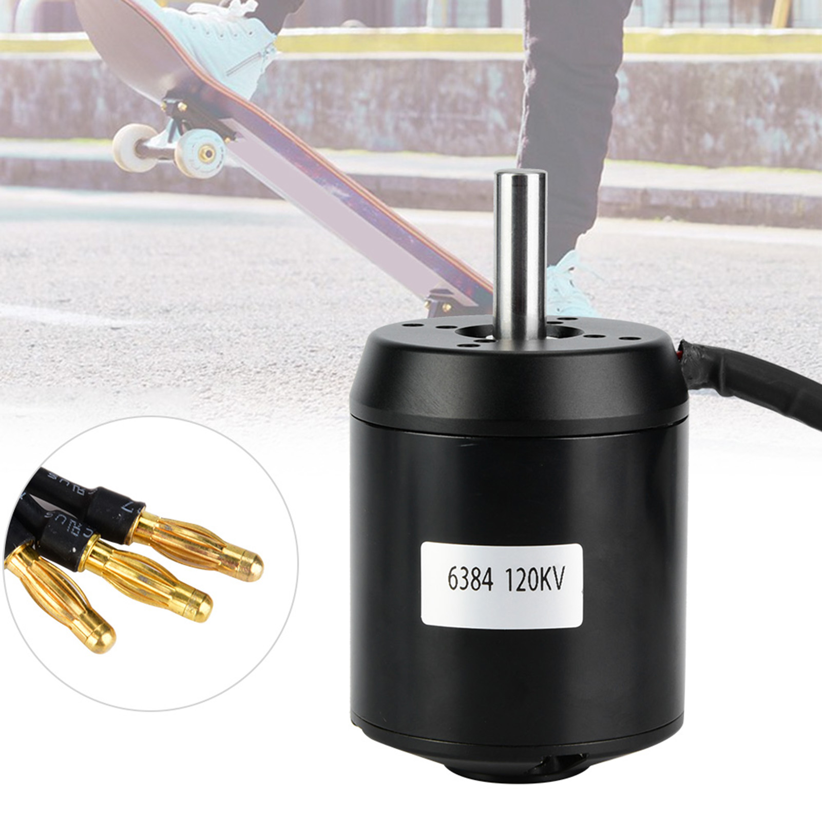 มอเตอร์ไร้แปรงถ่านแบบ Outrunne - 6384 Brushless Motor Sensored บทวิจารณ์และราคา
