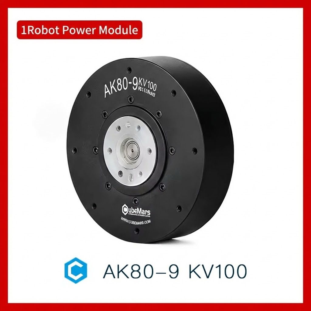 มอเตอร์แอคทูเอเตอร์ CubeMars A - Ak80 9 Dynamic Actuator Robotics บทวิจารณ์และราคา