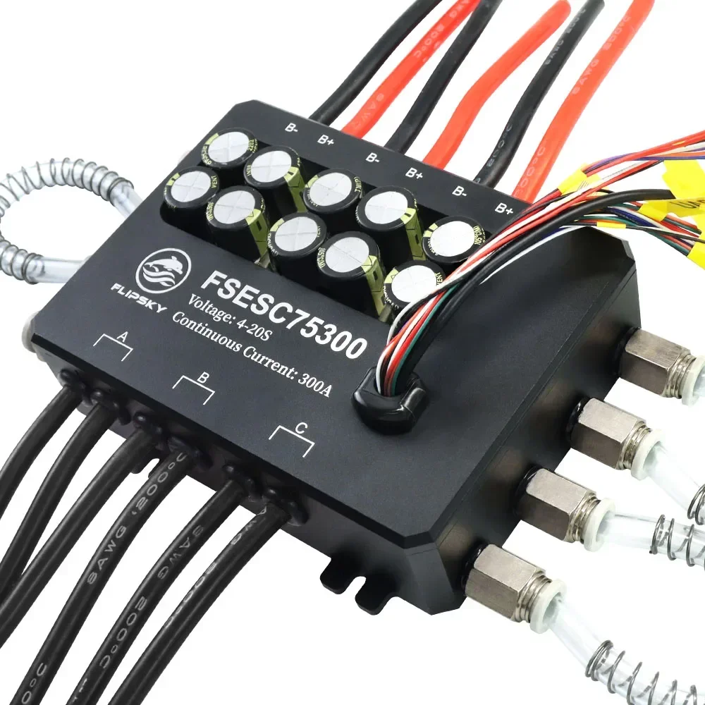 หุ่นยนต์ต่อสู้บนกระดานโต้คลื่น - Vesc 75300 High Current Esc บทวิจารณ์และราคา