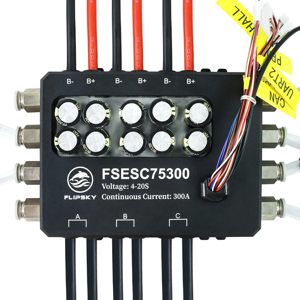 AvaCoreFlipsky FSESC 75300 84V - Vesc 75300 High Current Esc บทวิจารณ์และราคา