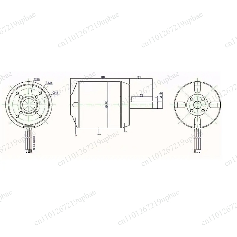 มอเตอร์ไร้แปรงถ่านแบบมีเซ็นเซอ - 6384 Brushless Motor Sensored บทวิจารณ์และราคา