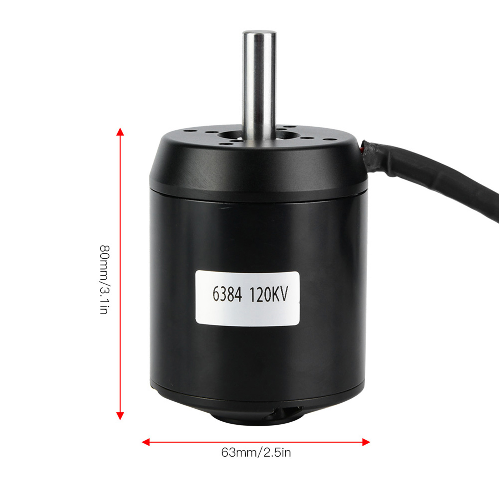 มอเตอร์ไร้แปรงถ่านแบบมีเซ็นเซอ - 6384 Brushless Motor Sensored บทวิจารณ์และราคา